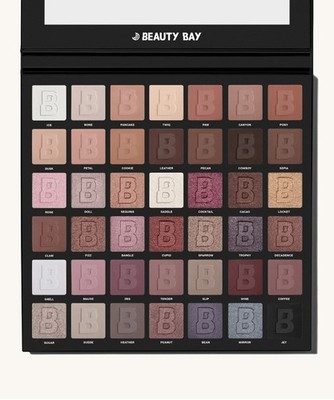  Luxuriöses Geschenk, Beauty Bay 42 Farben Neutral Lidschatten Palette, Neu UVP 25£