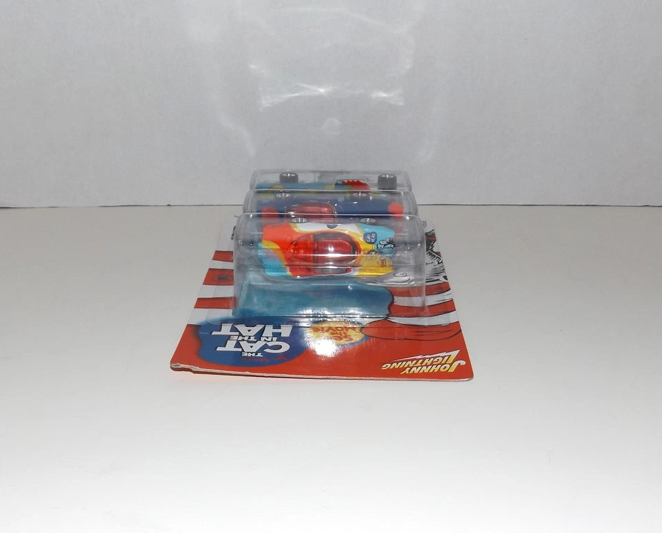 2003 Johnny Lightning Dr. Suess The Cat In The Hat 3 Pack 1:64 Die Cast Cars NIB - Image 4 of 4