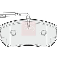 Fiat Croma 194 2005-2011 BremsbeläGe Vorne Apec PAD1500 (R90)