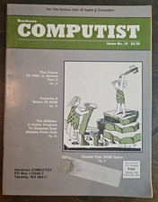 1985 COMPUTIST MAGAZINE ISSUE NO 19 Apple Computer News