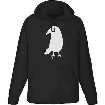 Hoodie / Kapuzenpullover ''Crow Side-eye'' für Erwachsene (HO055128)