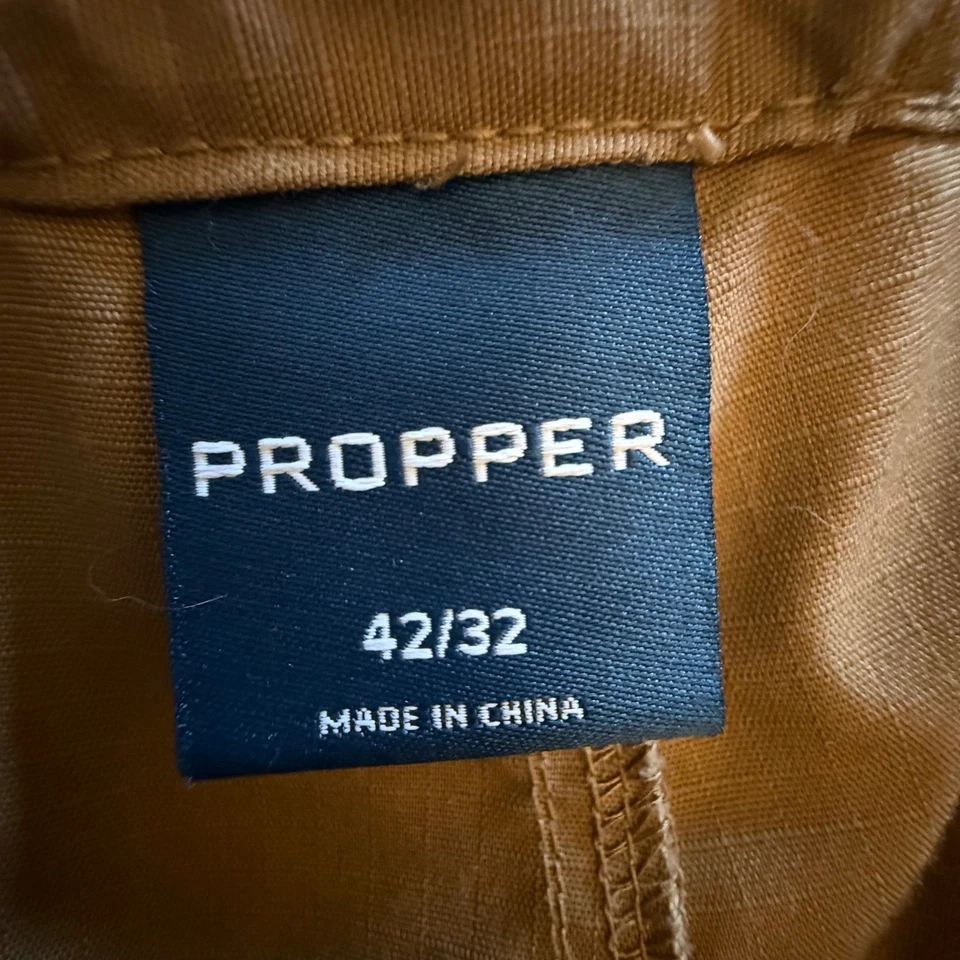 Propper Mens Tactical cargo Pants 42x32 Cargo Utility Workwear Coyote Brown - Image 2 of 4