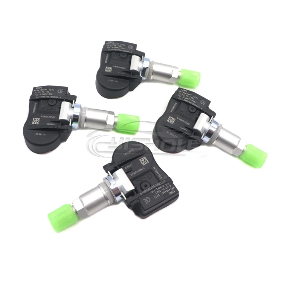 SENSOR DE PRESIÓN DE NEUMÁTICOS TPMS para VOLVO C30 C70 S60 S80 V60 XC60 XC70 31341171 4 PIEZAS Foto 3 de 4