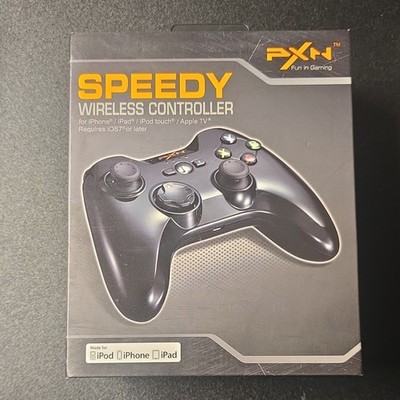 PXN Speedy Black Wireless Bluetooth Controller for iPhone iPad iPod Apple TV