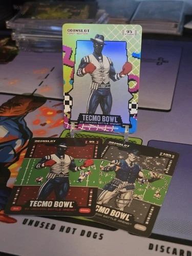 2026 Bo Jackson Battle Arena Brawl Tecmo Bowl Coinslot aka Daniel Jones 80’s Rad
