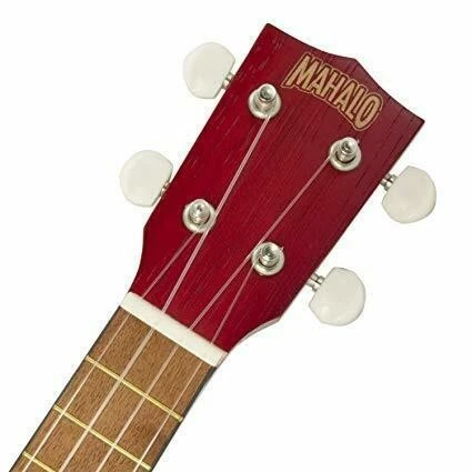 Mahalo Kahiko Soprano Ukulele Red including Bag  MK1TRED - Image 3 of 3
