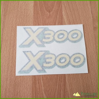 M152341  X300 Side Hood Decal Set John Deere For X300 Tractor
