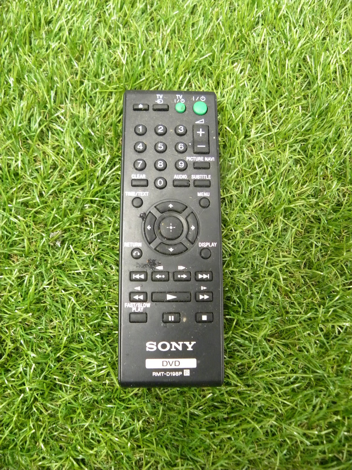 Genuine SONY RMT-D198P Remote Control  DVD Player DVP-SR160/SR150 DVP-SR170