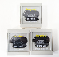Lot of 3 x Heyday Earbud Case Cover Black For Airpods Pro gen 1  gen 2