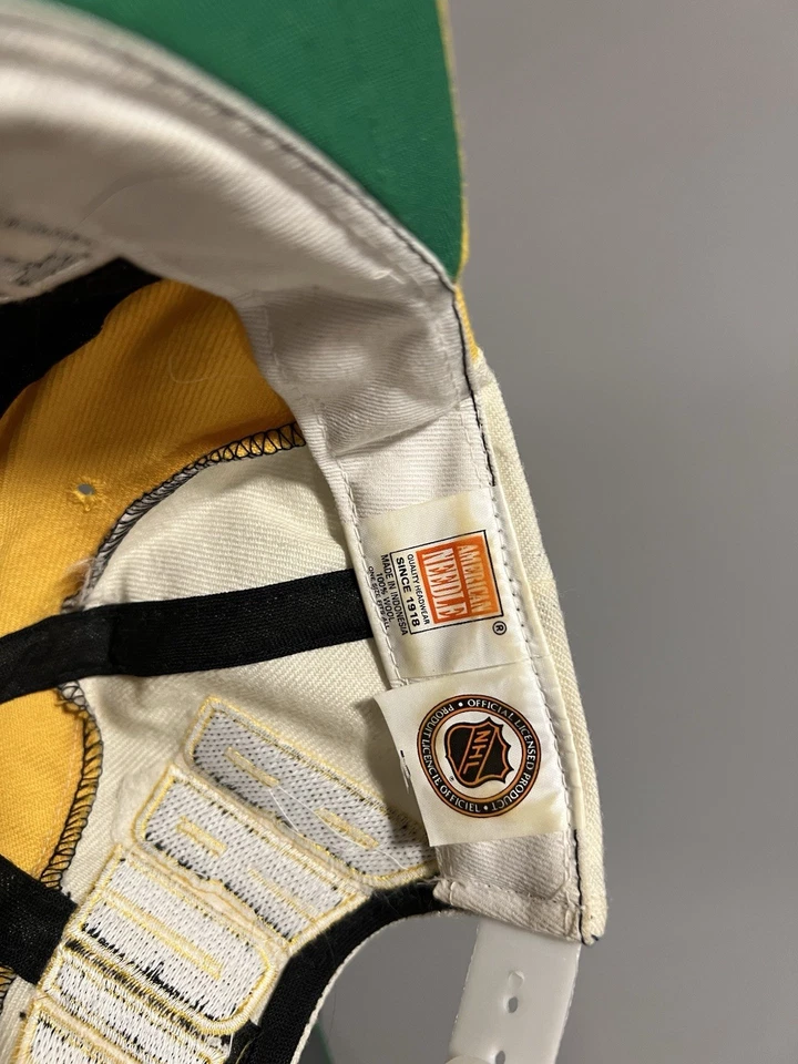 Boston Bruins Two-tone Wrap-around Snapback Hat From American Needle Company - Image 4 of 4