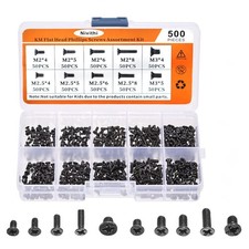 Screws Kit Flat Head Phillips 500pcs M2 M2.5 M3 for Sony DELL Samsung IBM HP