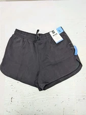 Member's Mark Women's Sandwash Dolphin Hem Short Size Lg Black GL19