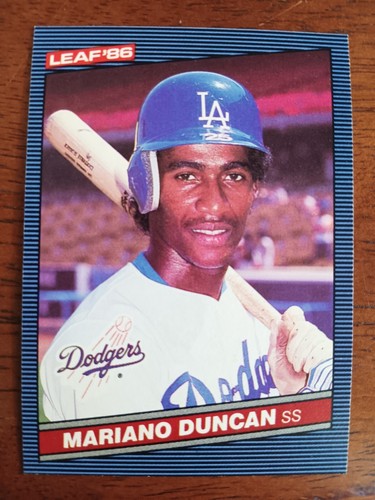 1986 Mariano Duncan #50