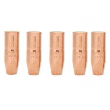 5pk Mig Gun Nozzle 169725 1/8 Recessed 5/8 Orifice For Miller M-25/M-40 Hobart
