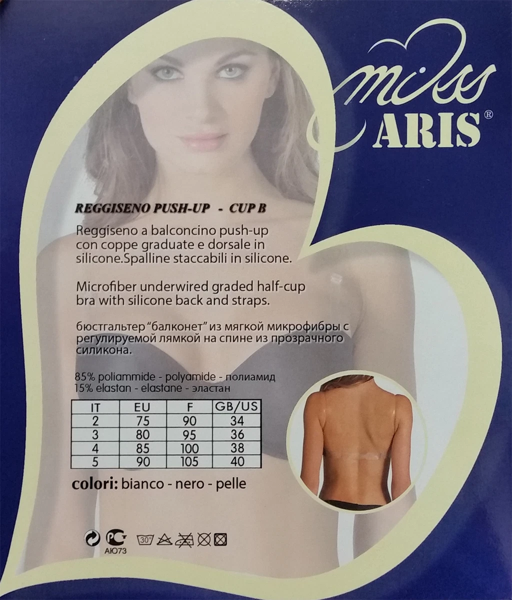 Soutien Gorge Pr form Push Up Sangles Transparent Bonnet B Aris