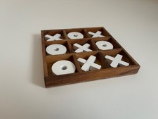 Tik Tak Toe Holz Strategiespiel Gesellschaftsspiel