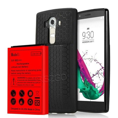 Large Capacity 9180mAh Extended Battery+Back Cover+TPU Case for LG G4 H810 Phone