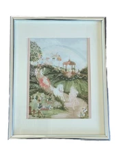 Framed Limited Edition Funtime at Mayfest by Ernest Nister 