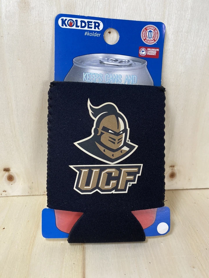 NCAA You Pick 罐装 Koozie Coozie 饮料架 冷藏箱 尾门 足球 全新带标签 — 第 2/4 张图片