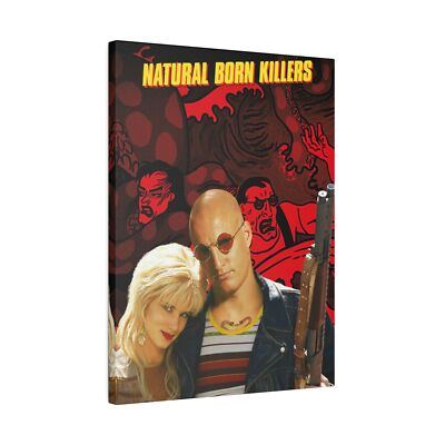 Natural Born Killers Custom Canvas Wall Print 