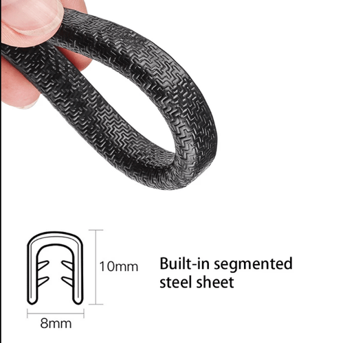 🔥 Protector Borde Universal para Coche Tipo U - PVC+Metal 5 Mtros Cinta Prote🔥 - Picture 7 of 15