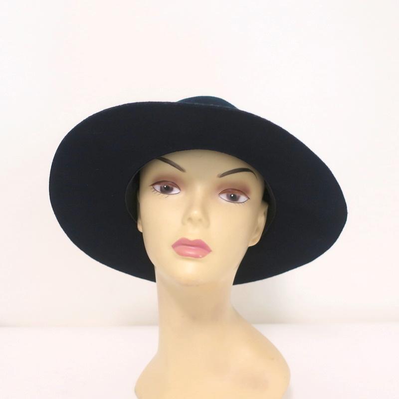 Hat Attack Fedora Madison Navy Wool Felt | eBay display picture 1
