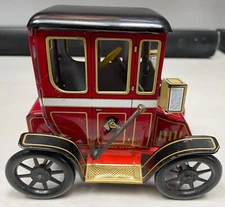 VINTAGE 5 1/4" LONG MARK MODERN TOYS OLD TIN CAR