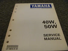 1998-2001 Yamaha C40TLRZ M40EJR M40ELR M40ESR Outboard Service Manual 1999 2000