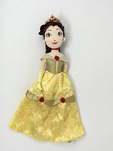 Disney store Beauty And the Beast Princess Belle Soft Doll 16â Plush Stuffed | eBay