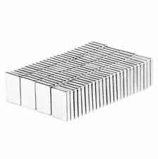 3/8 x 1/4 x 1/16 Inch Neodymium Rare Earth Block Magnets N52 (100 Pack)