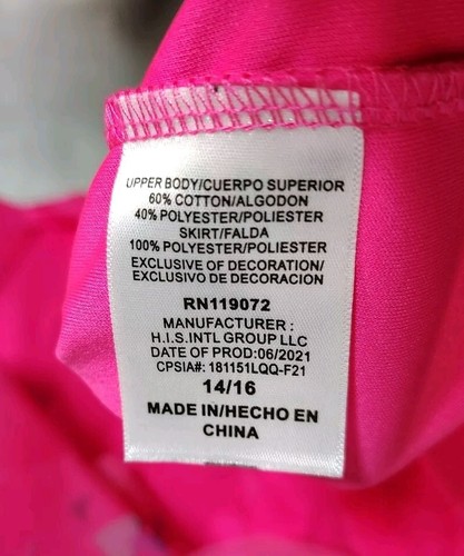 LOL Surprise-Girl's Blue/Pink Sparkle Hooded Dress Size XL (14/16) - Picture 3 of 11
