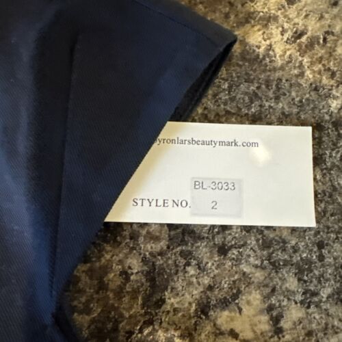 Vestido Byron Lars Beauty Mark Talla 2 Metal Azul Marino BL-3033 - Imagen 3 de 7
