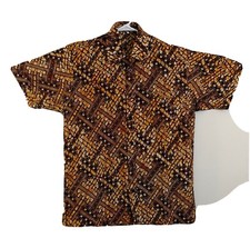 short sleeves casual men  s shirts ,Handmade , African Print