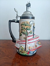 WW-Team Bierkrug Limited Edition 2957 / 4000 - Dampfschiff, Kompass RAR