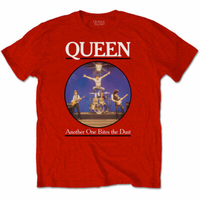 QUEEN - Another One Bites The Dust T-Shirt OFFICIAL MERCHANDISE