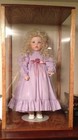 solid oak 8 x 8 x 14 inch doll case display showcase 1 wa — photo 1