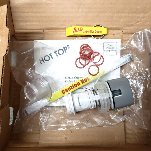 GEHL'S Nacho Cheese Sauce Dispenser Machine Warmer HT2 Hot Top 2 White