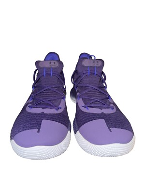 Under Armour Curry Team Violet Basketball Shoes 3022893-500 Size