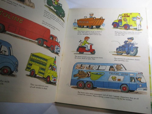 Hop Aboard Here We Go, Richard Scarry, Hamlyn, 2nd Printing, 1975 - Picture 10 of 12