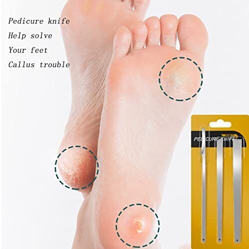 3PCS Stainless Steel ingrown toenail Pedicure Knife Set, Professional Foot - Picture 6 of 7