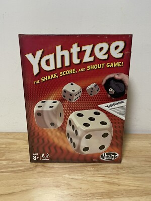 Yahtzee Classic Hasbro Dice Board Fun Game for The Whole Family