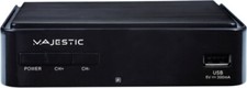 NEW MAJESTIC Decoder Digitale Terrestre DVB-T2 HEVC MPEG-4 DVB-T HD Nero DEC-665