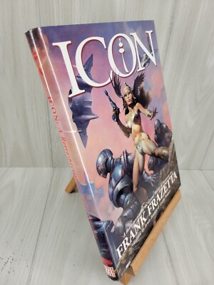 ICON - FRANK FRAZETTA RETROSPECTIVE, 1ST Ed Hardcover 1998 | eBay