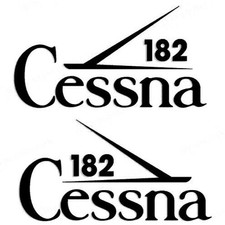 – Cessna 182 Aircraft Decals – (Set Of 2) – OEM New Oracle – Cessna 182 Aircraft Decals – (Set Of 2) – OEM New Oracle