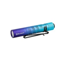 Olight I3T EOS Cyan Indigo Birthday Exclusive Flashlight, 180 Lumens