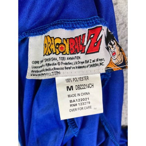 Dragonball Z Kids Costume Vintage 90s Body Suit Blue Halloween Cosplay Sz Medium - Picture 4 of 10
