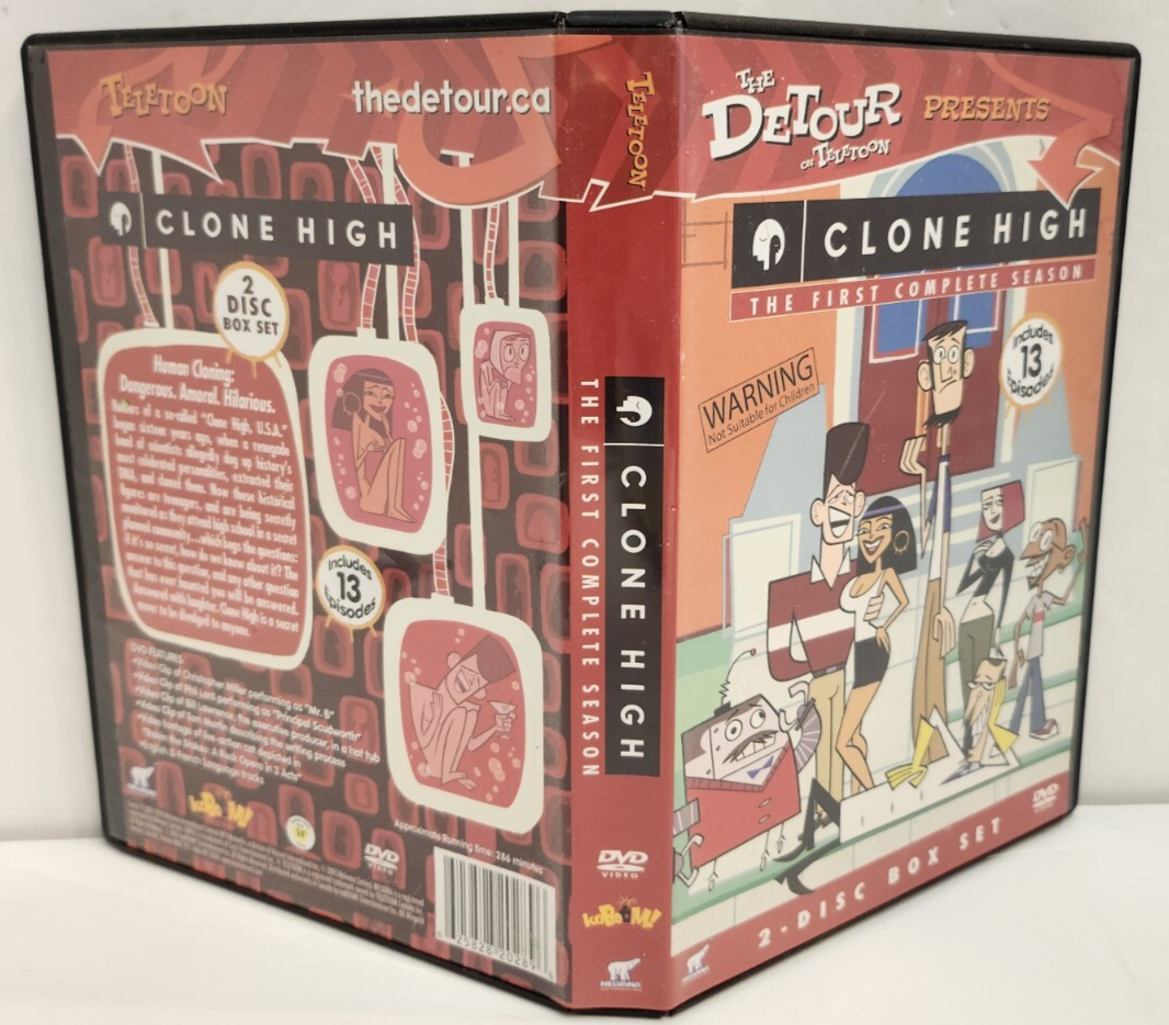 Clone High: Complete 1st Season (DVD, 2007, 2-Disc Set