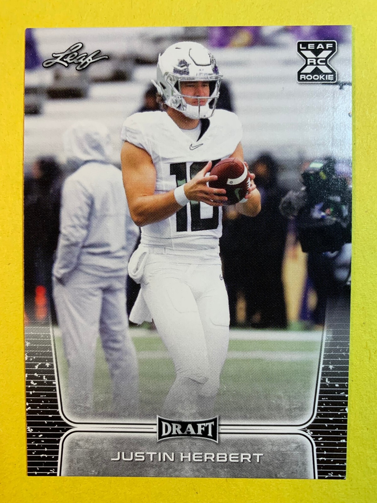 2020 Leaf Draft #3 Justin Herbert