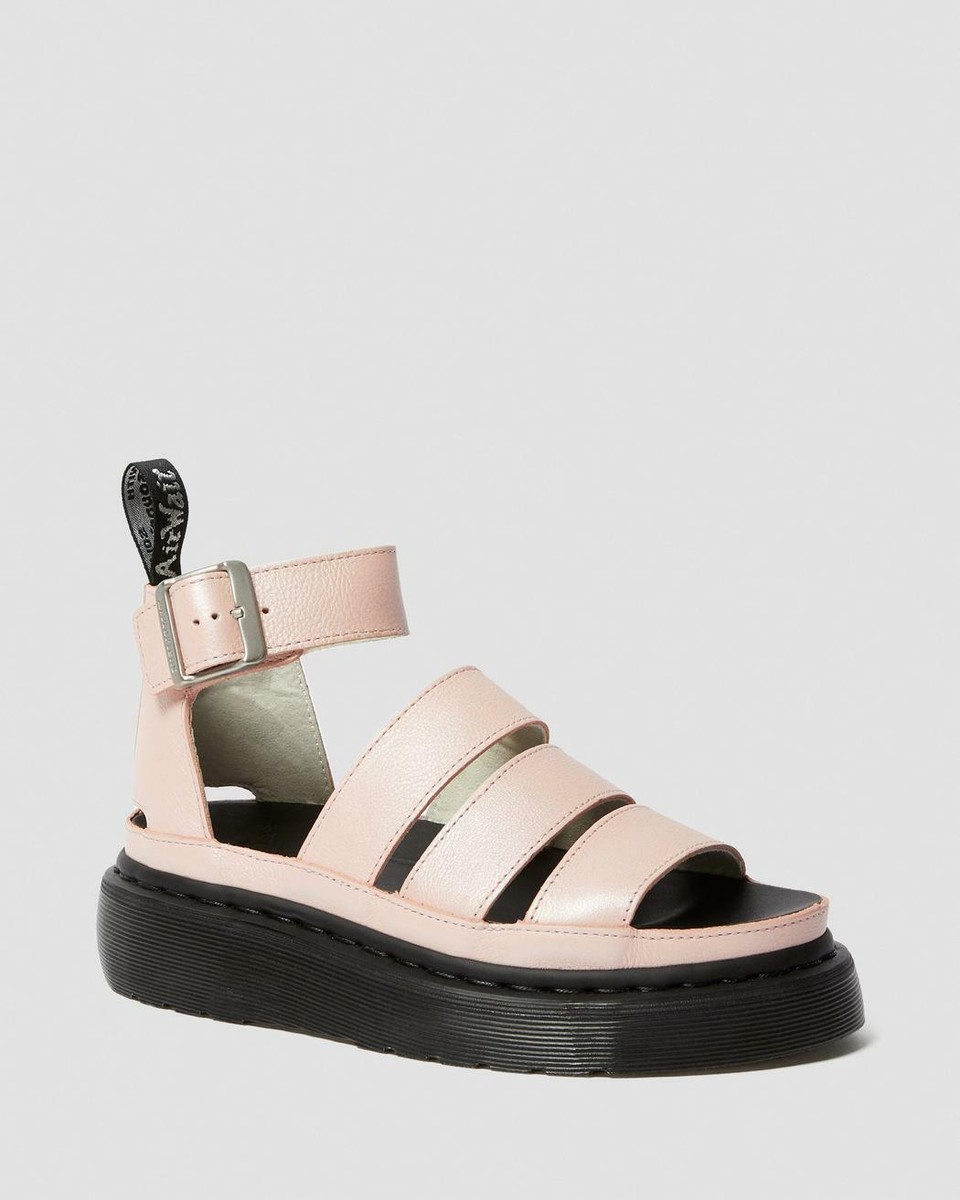 Dr. Martens Women's Clarissa II Quad Platform Sandal Pink Dr. Martens Women's Clarissa II Quad Platform Sandal Pink