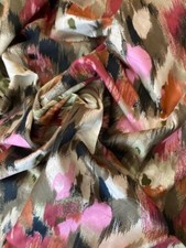 Authentic TOP Italian designer luxury cotton fabric, made in Italy .